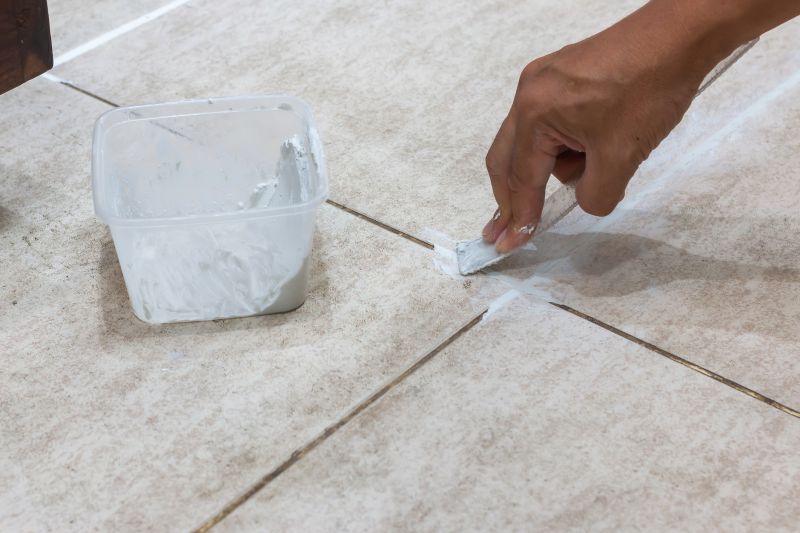 Sealing Grout Lines